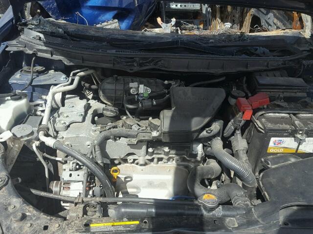 JN8AS5MV9BW306636 - 2011 NISSAN ROGUE S BURN photo 7