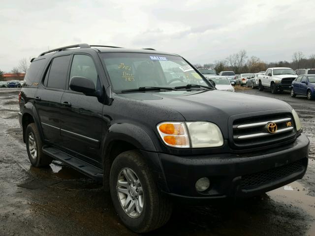 5TDBT48A93S157404 - 2003 TOYOTA SEQUOIA LI BLACK photo 1