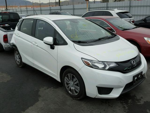 JHMGK5H58HS024048 - 2017 HONDA FIT LX أبيض صورة 1