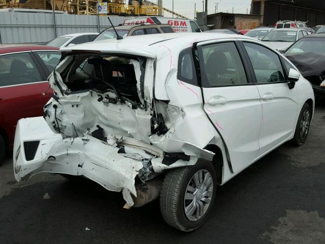 JHMGK5H58HS024048 - 2017 HONDA FIT LX أبيض صورة 4