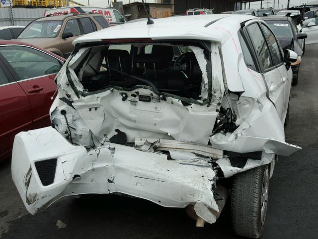 JHMGK5H58HS024048 - 2017 HONDA FIT LX أبيض صورة 9