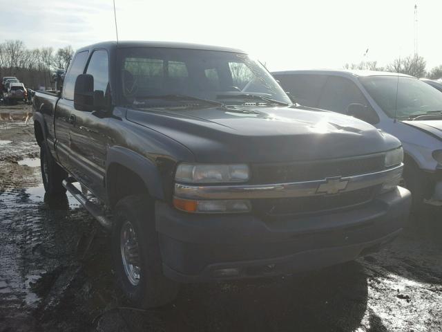 1GCHK29U52E220688 - 2002 CHEVROLET SILVERADO BLACK photo 1