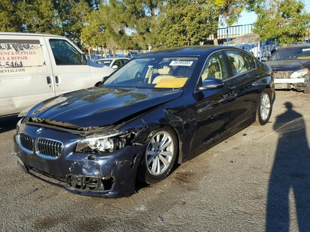 WBA5A5C56GG351033 - 2016 BMW 528 I BLUE photo 2