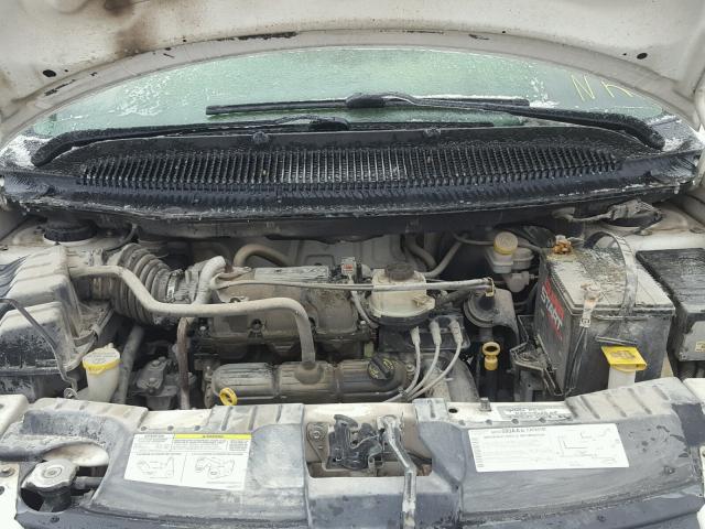 1D4GP45R16B756283 - 2006 DODGE CARAVAN SX WHITE photo 7