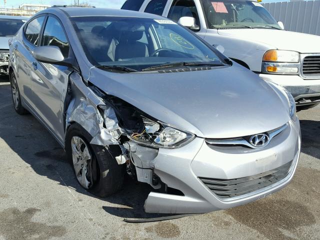 5NPDH4AE9GH746679 - 2016 HYUNDAI ELANTRA SE SILVER photo 1