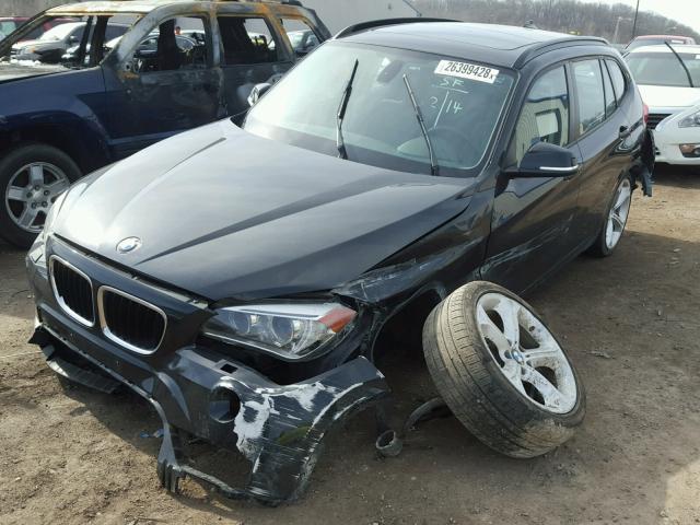 WBAVM5C5XDVV89028 - 2013 BMW X1 XDRIVE3 BLACK photo 2