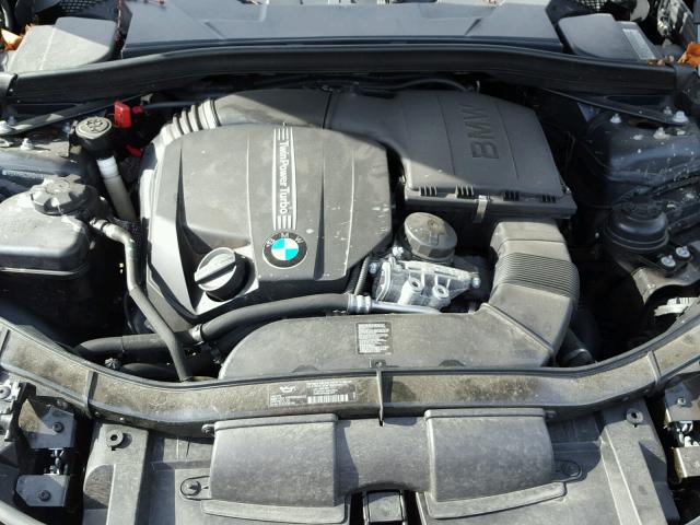 WBAVM5C5XDVV89028 - 2013 BMW X1 XDRIVE3 BLACK photo 7