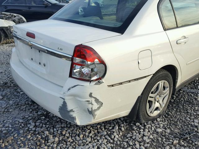1G1ZS58F97F253504 - 2007 CHEVROLET MALIBU LS 白色 照片 10