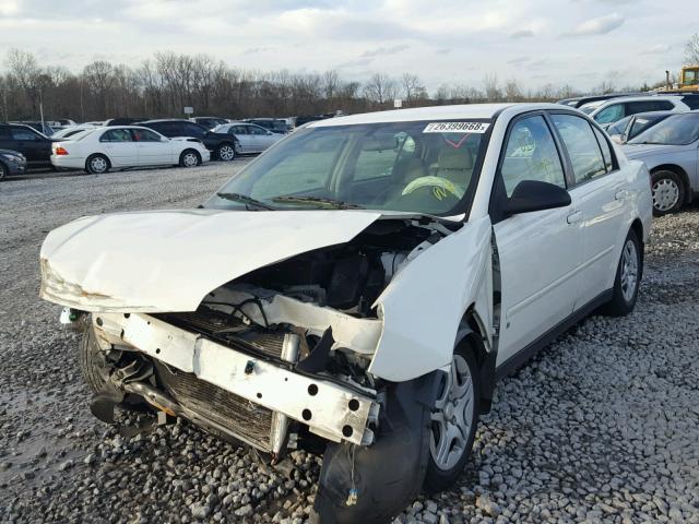 1G1ZS58F97F253504 - 2007 CHEVROLET MALIBU LS 白色 照片 2