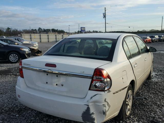 1G1ZS58F97F253504 - 2007 CHEVROLET MALIBU LS 白色 照片 4