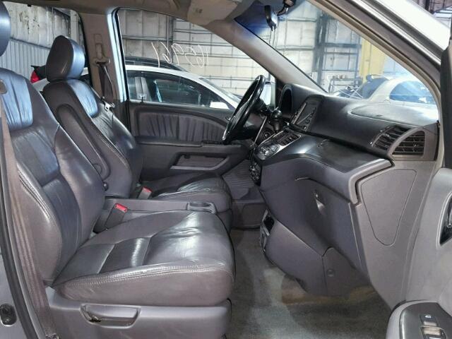 5FNRL38736B031223 - 2006 HONDA ODYSSEY EX GRAY photo 5