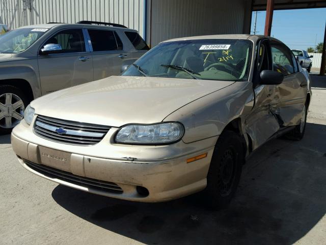 1G1ND52J61M679031 - 2001 CHEVROLET MALIBU BEIGE photo 2