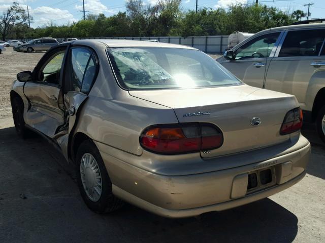 1G1ND52J61M679031 - 2001 CHEVROLET MALIBU BEIGE photo 3