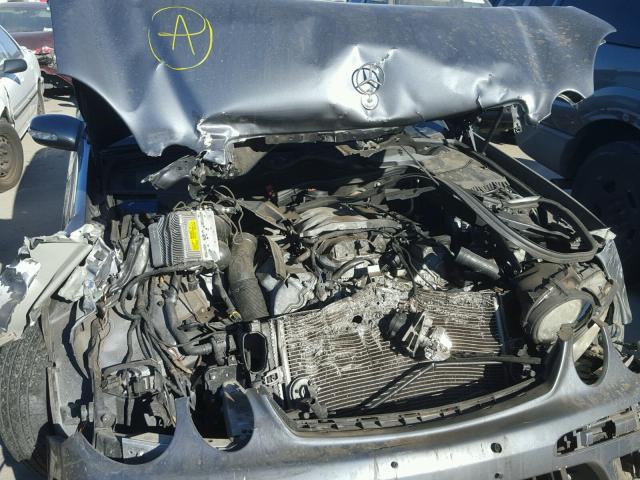 WDBUF70J96A870705 - 2006 MERCEDES-BENZ E 500 GRAY photo 9