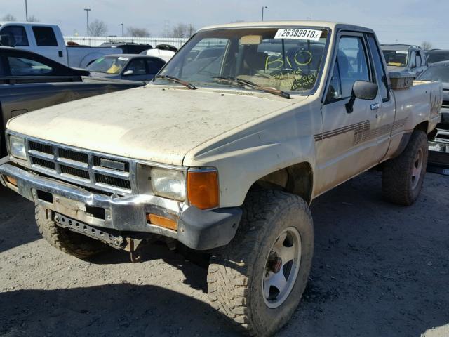 JT4RN67P2G5032475 - 1986 TOYOTA PICKUP XTR TAN photo 2