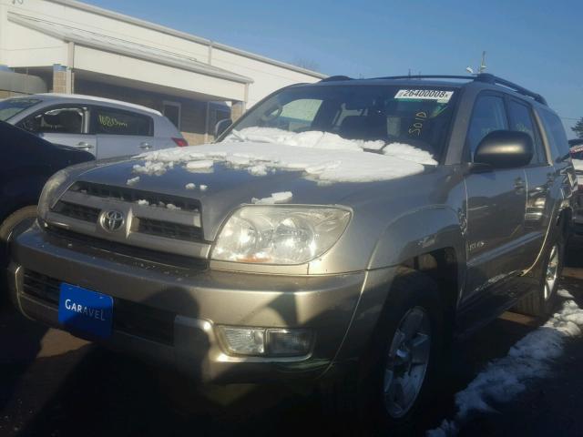 JTEBU14R038004465 - 2003 TOYOTA 4RUNNER SR GOLD photo 2