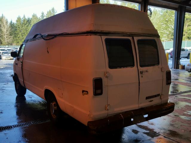 2B7JB31Y1LK781571 - 1990 DODGE RAM VAN B3 WHITE photo 3