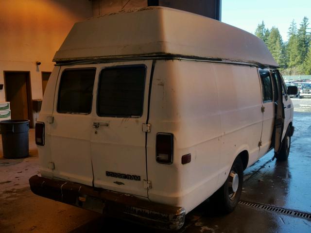 2B7JB31Y1LK781571 - 1990 DODGE RAM VAN B3 WHITE photo 4