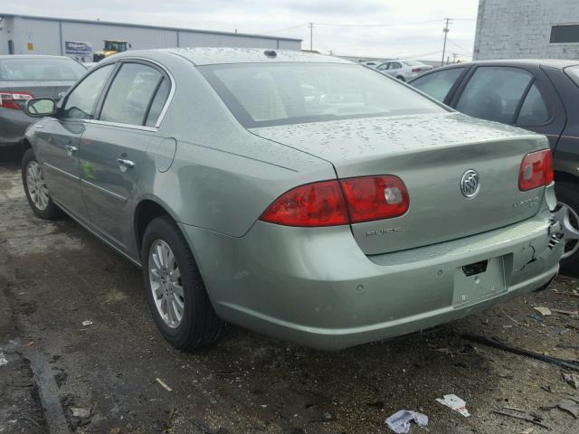 1G4HP57296U228451 - 2006 BUICK LUCERNE CX GREEN photo 3