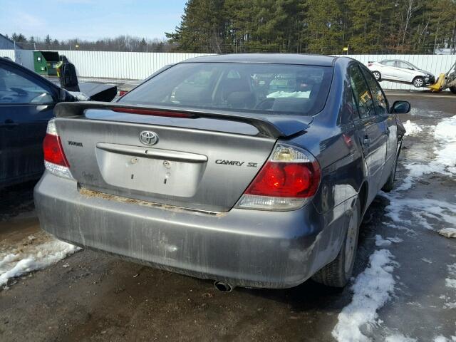 4T1BE32K35U593942 - 2005 TOYOTA CAMRY LE GRAY photo 4