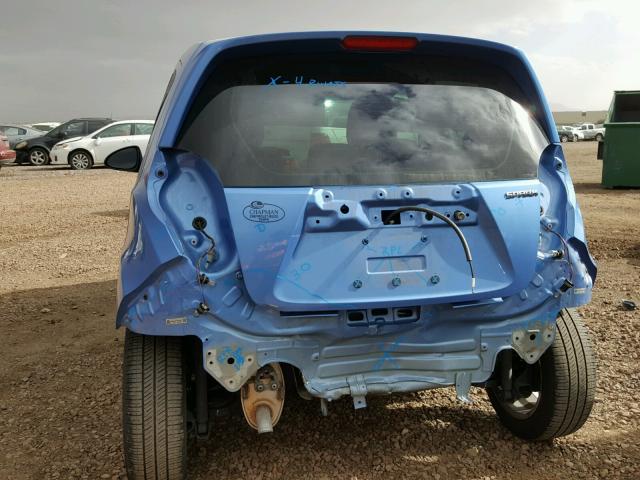 KL8CB6S98EC485346 - 2014 CHEVROLET SPARK LS BLUE photo 9