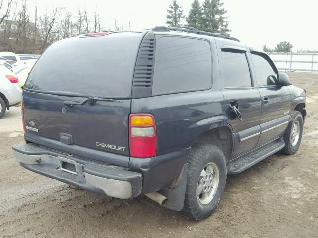 1GNEK13VX3J266502 - 2003 CHEVROLET TAHOE K150 GRAY photo 4