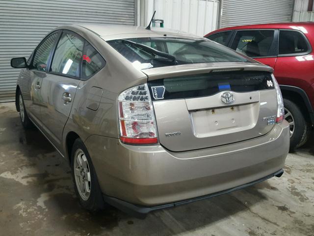 JTDKB20U467519005 - 2006 TOYOTA PRIUS GOLD photo 3