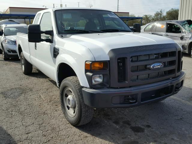 1FTSX21599EB02035 - 2009 FORD F250 SUPER WHITE photo 1