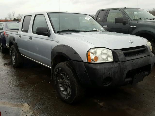 1N6ED27Y62C375519 - 2002 NISSAN FRONTIER C SILVER photo 1