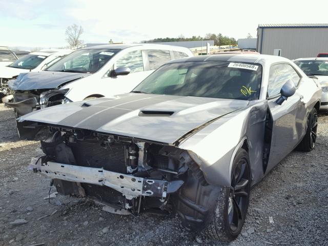 2C3CDZAG8GH337866 - 2016 DODGE CHALLENGER GRAY photo 2