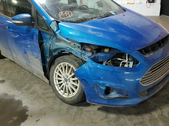 1FADP5AU4DL510079 - 2013 FORD C-MAX SE BLUE photo 9