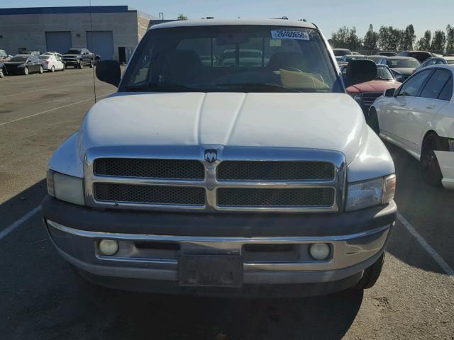 1B7KC23W81J566799 - 2001 DODGE RAM 2500 WHITE photo 9