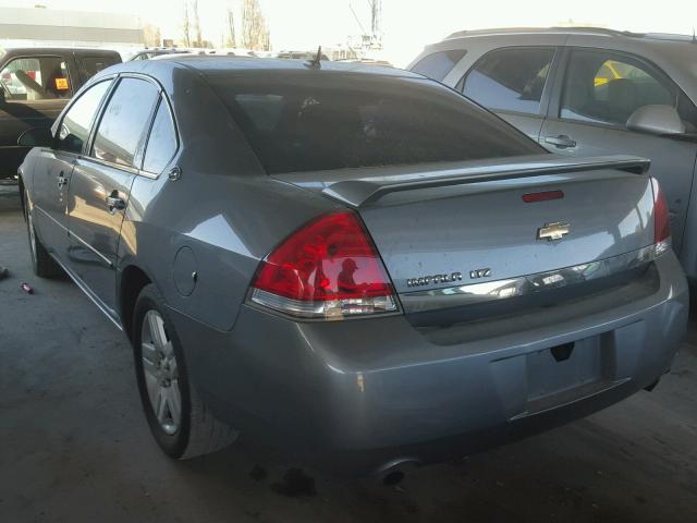 2G1WU581069313212 - 2006 CHEVROLET IMPALA LTZ GRAY photo 3