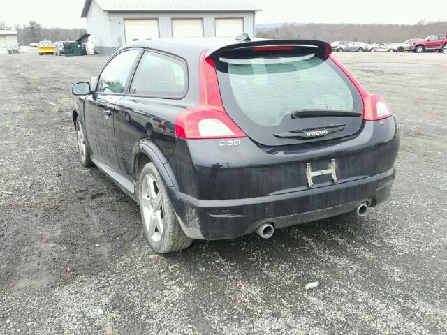 YV1MK672X82080827 - 2008 VOLVO C30 T5 BLACK photo 3