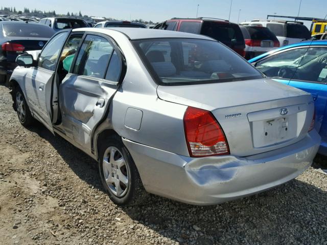 KMHDN46D35U096335 - 2005 HYUNDAI ELANTRA GL SILVER photo 3