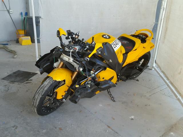 JS1GX72A792100097 - 2009 SUZUKI GSX1300 R YELLOW photo 2