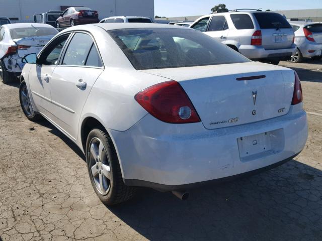 1G2ZH58N074224373 - 2007 PONTIAC G6 GT WHITE photo 3