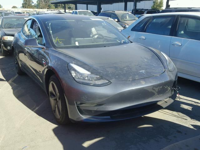 5YJ3E1EA6HF000653 - 2017 TESLA MODEL 3 ნაცრისფერი ფოტო 1