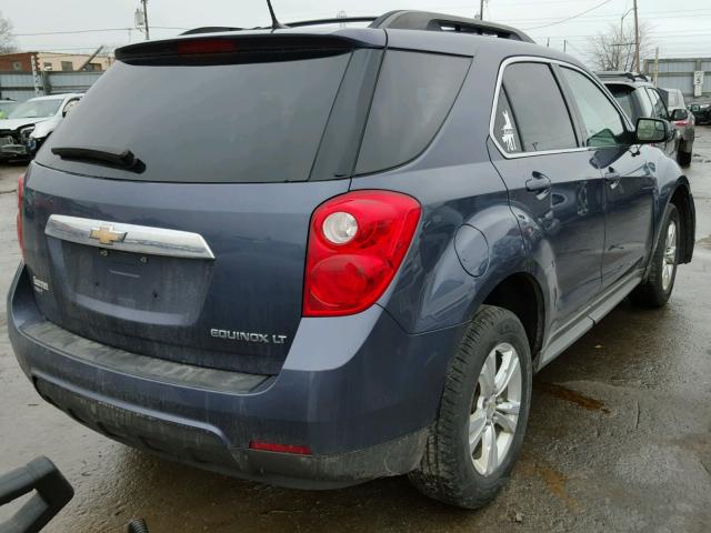 2GNFLFEK0E6180567 - 2014 CHEVROLET EQUINOX LT BLUE photo 4