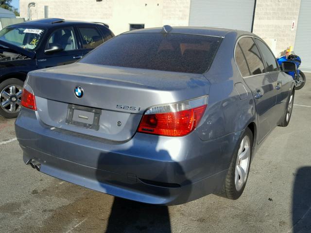WBANA53575B856590 - 2005 BMW 525 I GRAY photo 4