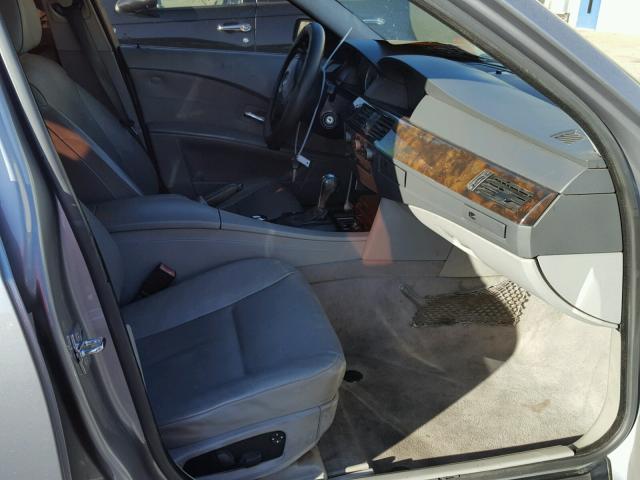WBANA53575B856590 - 2005 BMW 525 I GRAY photo 5