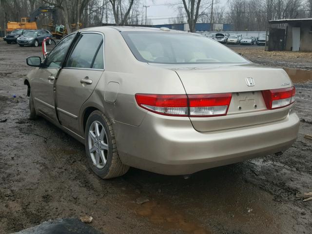 1HGCM66504A097211 - 2004 HONDA ACCORD EX GOLD photo 3