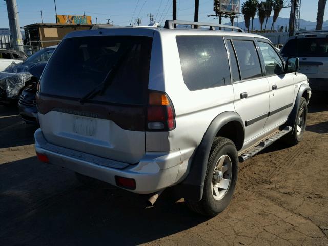 JA4LS21H02J029478 - 2002 MITSUBISHI MONTERO SP SILVER photo 4