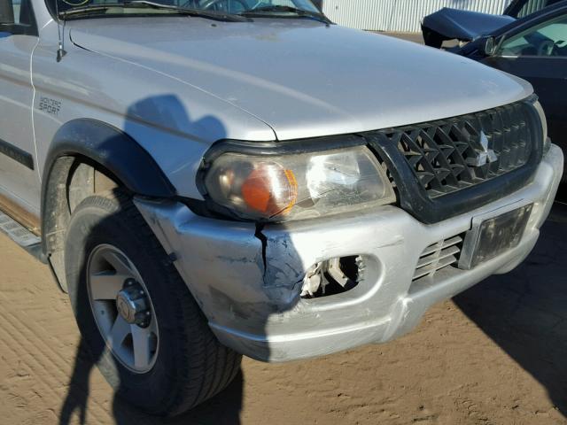 JA4LS21H02J029478 - 2002 MITSUBISHI MONTERO SP SILVER photo 9