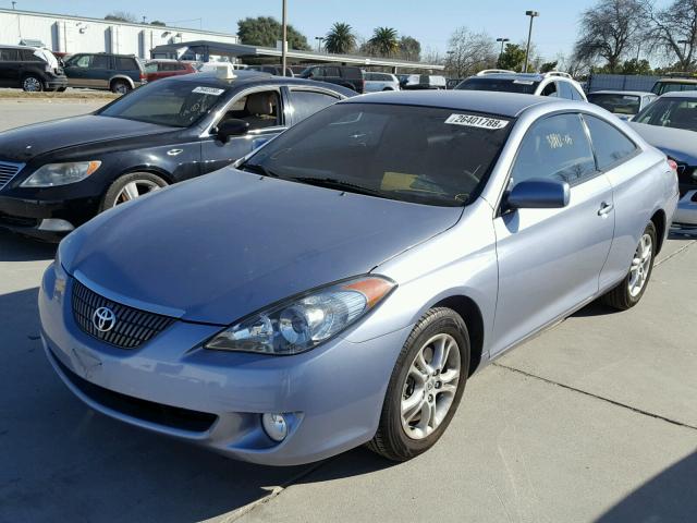 4T1CE38P76U750882 - 2006 TOYOTA CAMRY SOLA GRAY photo 2