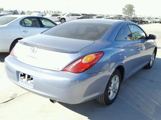 4T1CE38P76U750882 - 2006 TOYOTA CAMRY SOLA GRAY photo 4