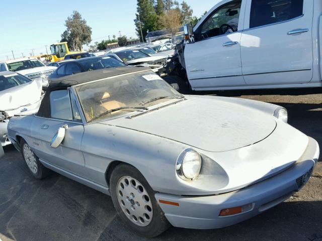 ZARBB32N3M6007630 - 1991 ALFA ROMEO SPIDER VEL SILVER photo 1