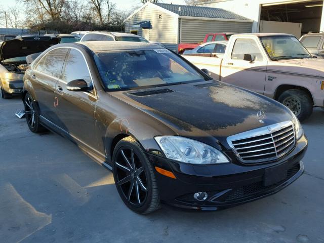 WDDNG71X48A220484 - 2008 MERCEDES-BENZ S 550 BLACK photo 1