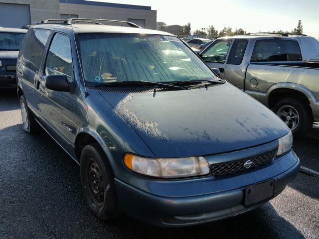 4N2DN1119VD820381 - 1997 NISSAN QUEST XE GREEN photo 1