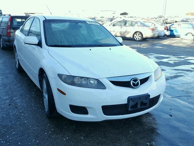 1YVHP80D565M41922 - 2006 MAZDA 6 S WHITE photo 1